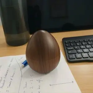wooden egg