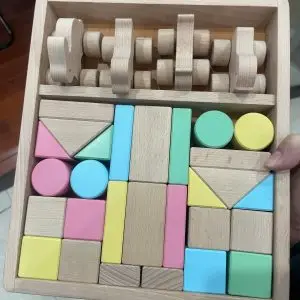 wooden shapes
