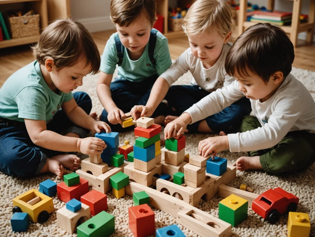 Wooden toys for kids
