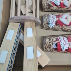 wooden train