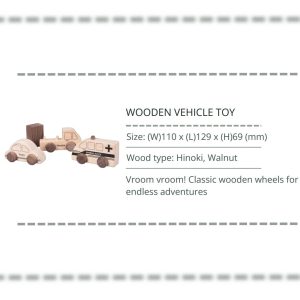 Wooden Vehicle Set
