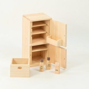 wooden refrigerator toy