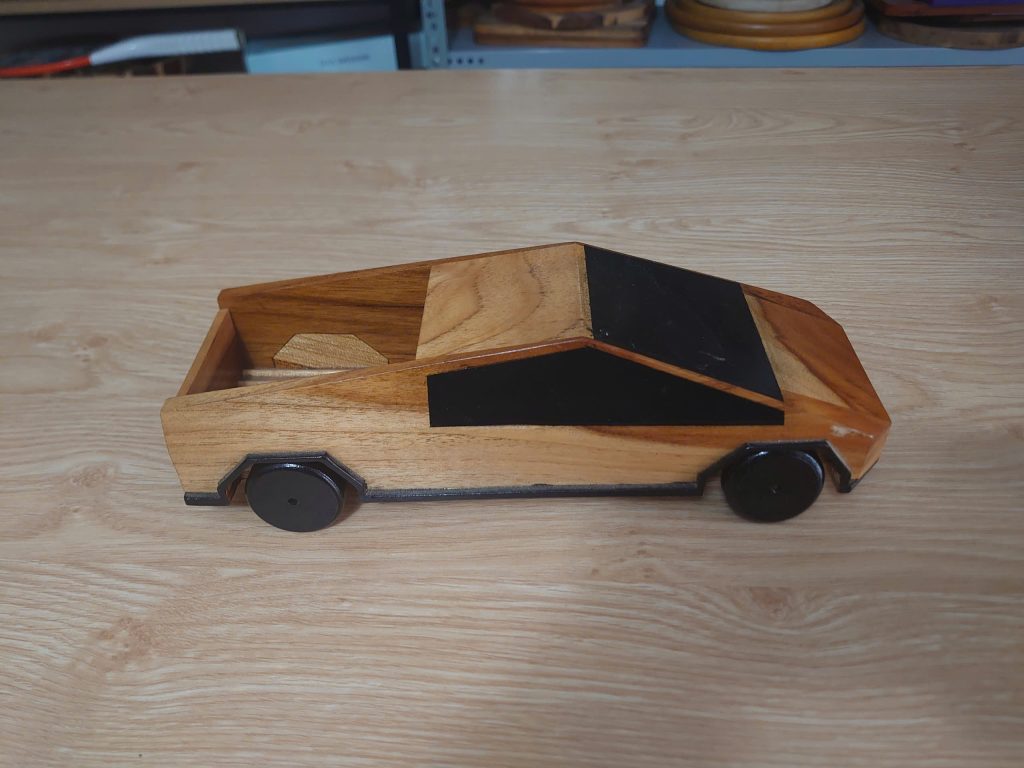 wood car