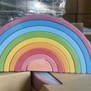 Wooden Stacking Rainbow