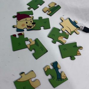 Custom wooden puzzle