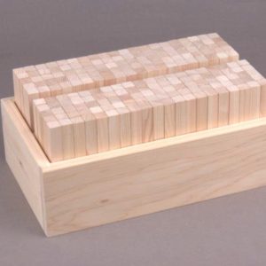 Wooden building blocks set Antedu